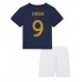 Francie Olivier Giroud #9 Dětské Oblečení Domácí Dres MS 2022 Krátkým Rukávem (+ trenýrky)